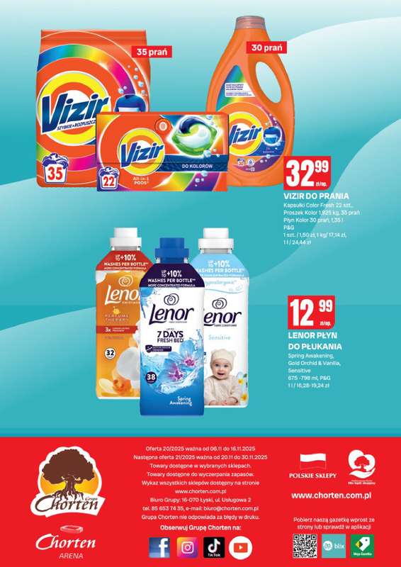 Chorten - gazetka promocyjna Gazetka Lubelskie Market od czwartku 06.11 do niedzieli 16.11 - strona 8