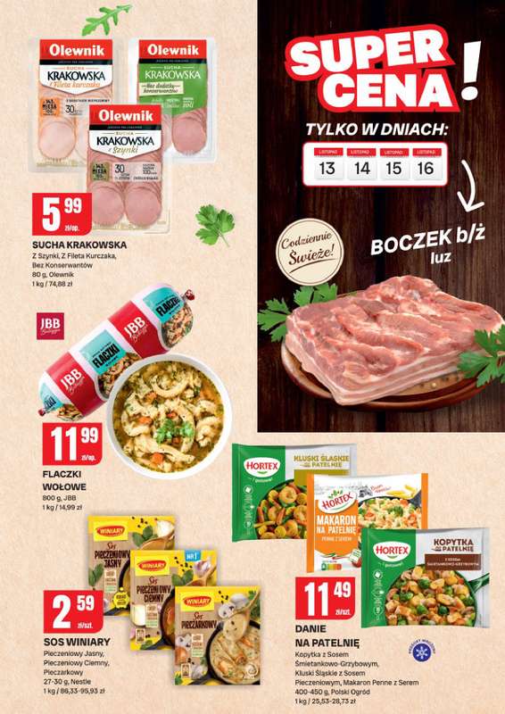 Chorten - gazetka promocyjna Gazetka Lubelskie Market od czwartku 06.11 do niedzieli 16.11 - strona 3