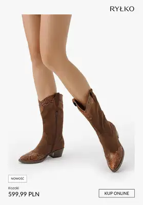 Ryłko - gazetka promocyjna KOZAKI damskie od poniedziałku 03.11  - strona 4