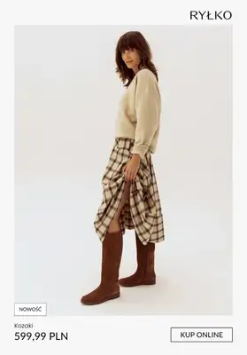 Ryłko - gazetka promocyjna KOZAKI damskie od poniedziałku 03.11  - strona 3