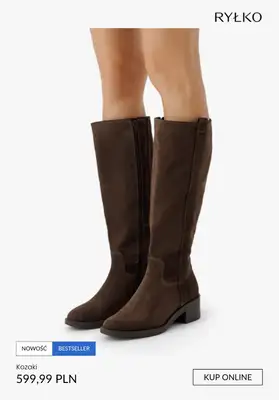 Ryłko - gazetka promocyjna KOZAKI damskie od poniedziałku 03.11  - strona 9