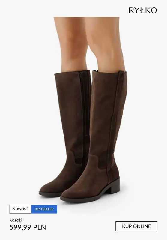 Ryłko - gazetka promocyjna KOZAKI damskie od poniedziałku 03.11  - strona 9