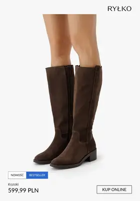 Ryłko - gazetka promocyjna KOZAKI damskie od poniedziałku 03.11  - strona 5