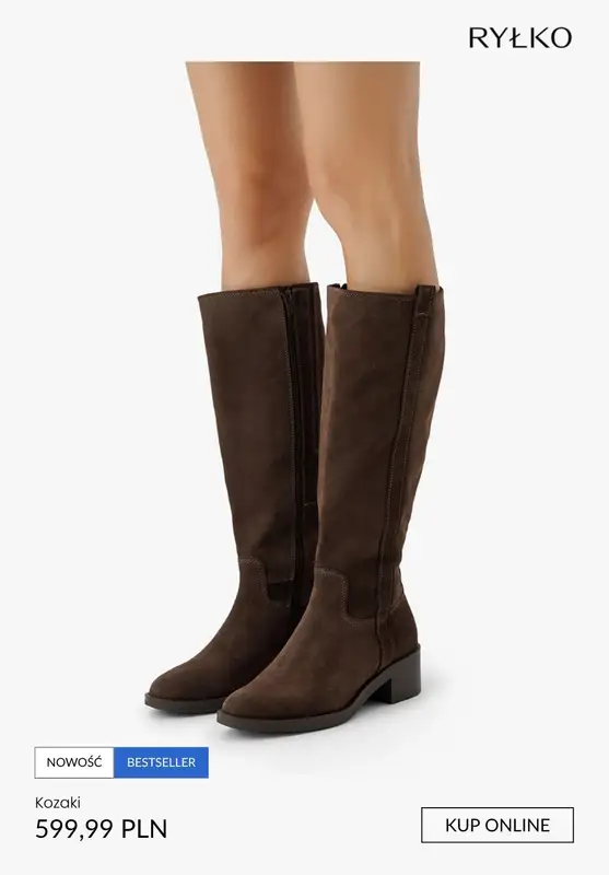 Ryłko - gazetka promocyjna KOZAKI damskie od poniedziałku 03.11  - strona 5