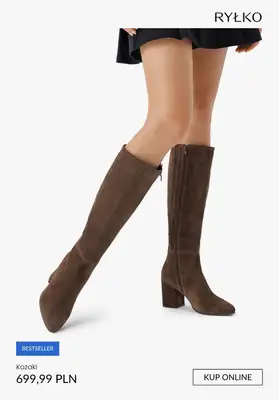 Ryłko - gazetka promocyjna KOZAKI damskie od poniedziałku 03.11  - strona 8