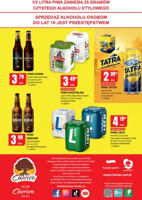 Chorten - gazetka promocyjna Gazetka Lubelskie Minimarket od czwartku 06.11 do niedzieli 16.11 - strona 4