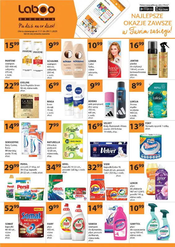 Drogerie Laboo - gazetka promocyjna Gazetka od piątku 07.11 do soboty 29.11