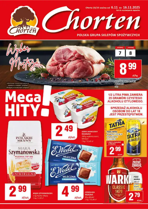 Chorten - gazetka promocyjna Gazetka Mazowsze Market  