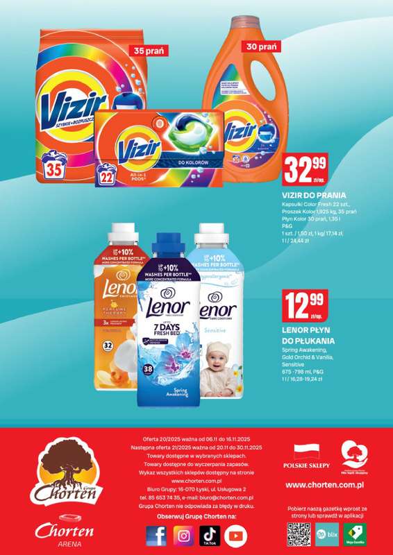 Chorten - gazetka promocyjna Gazetka Radom Market od czwartku 06.11 do niedzieli 16.11 - strona 8