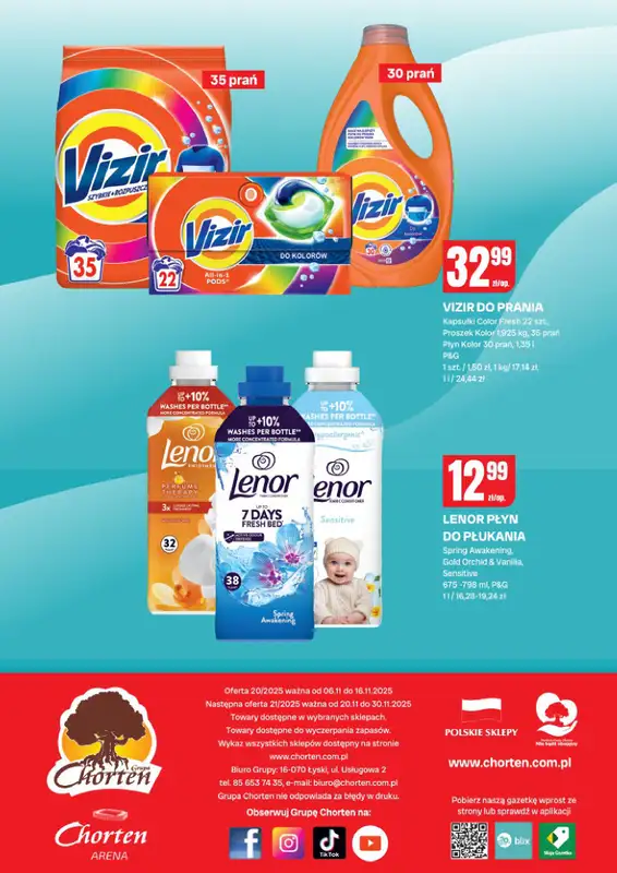 Chorten - gazetka promocyjna Gazetka Radom Market od czwartku 06.11 do niedzieli 16.11 - strona 8