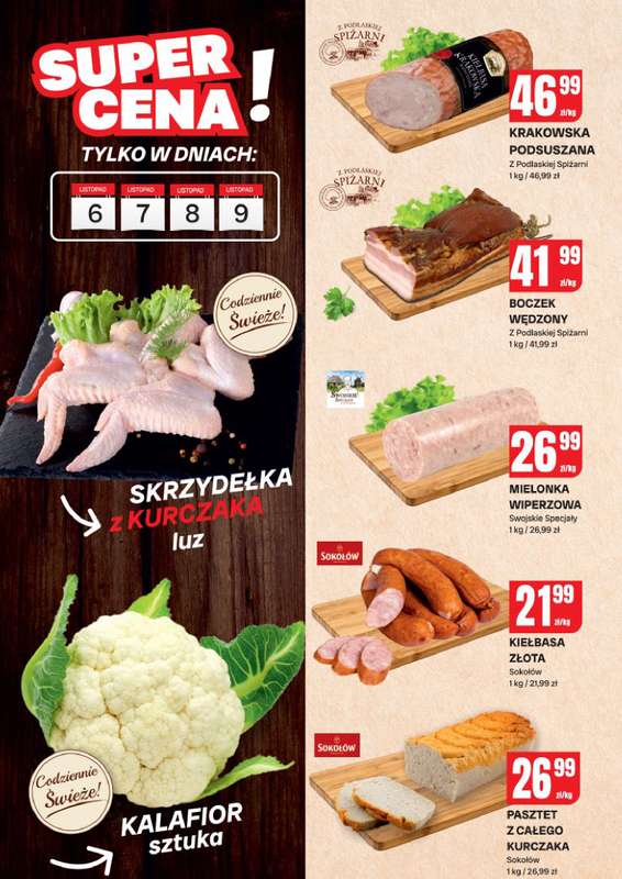 Chorten - gazetka promocyjna Gazetka Podlaskie Market od czwartku 06.11 do niedzieli 16.11 - strona 2