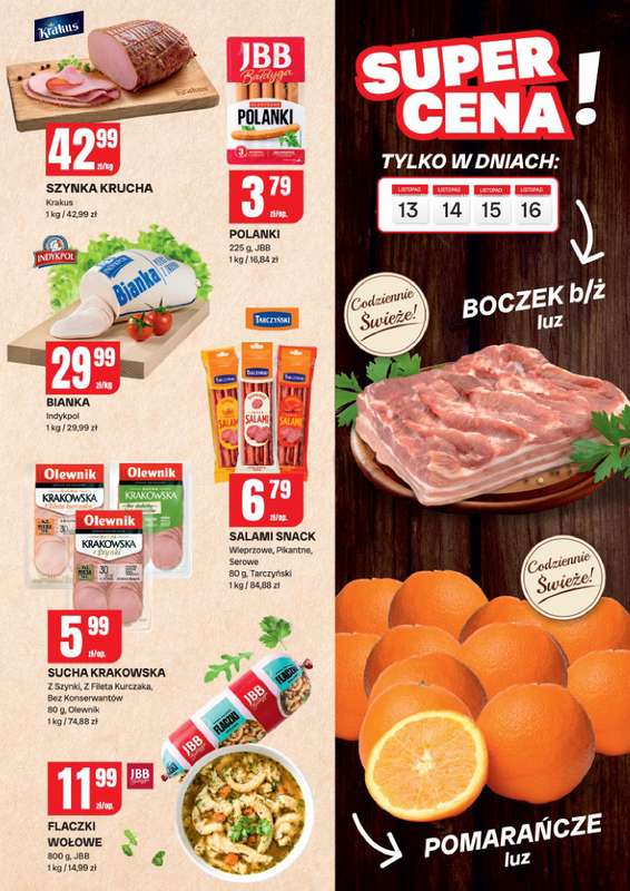 Chorten - gazetka promocyjna Gazetka Podlaskie Market od czwartku 06.11 do niedzieli 16.11 - strona 3