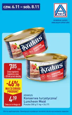 Aldi - gazetka promocyjna Super oferty na weekend! od czwartku 06.11 do soboty 08.11 - strona 8