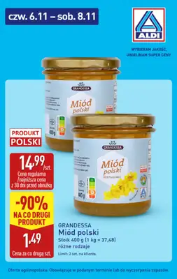 Aldi - gazetka promocyjna Super oferty na weekend! od czwartku 06.11 do soboty 08.11 - strona 3