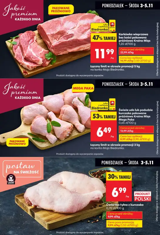Biedronka - gazetka promocyjna Biedronkowe oszczędności od poniedziałku 03.11 do środy 05.11 - strona 4