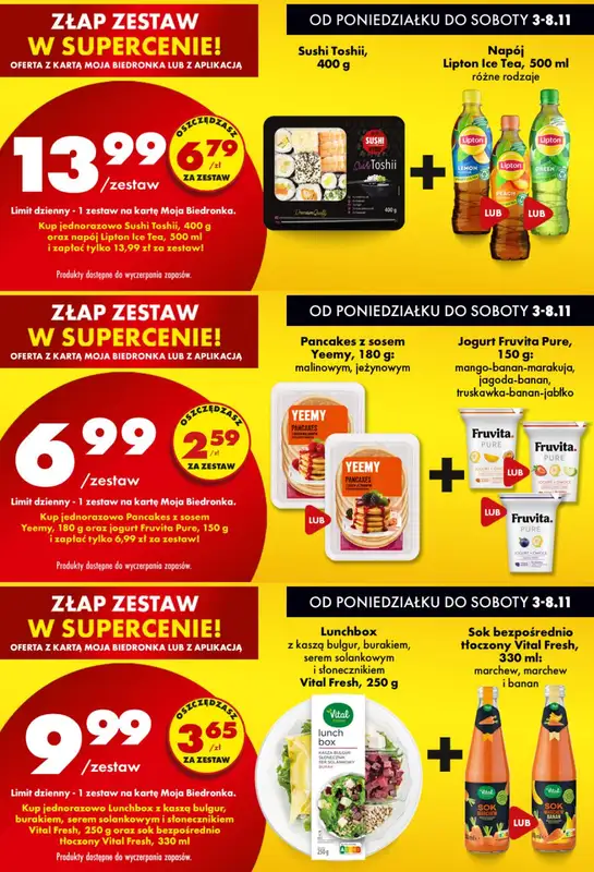 Biedronka - gazetka promocyjna Biedronkowe oszczędności od poniedziałku 03.11 do środy 05.11 - strona 9