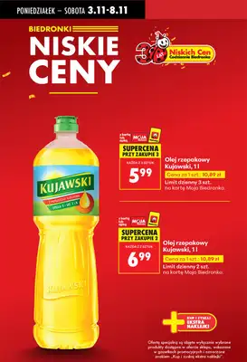 Biedronka - gazetka promocyjna Biedronkowe oszczędności od poniedziałku 03.11 do środy 05.11 - strona 6