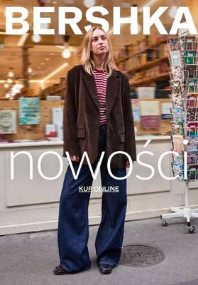 Bershka - gazetka promocyjna NOWOŚCI damskie od poniedziałku 03.11 