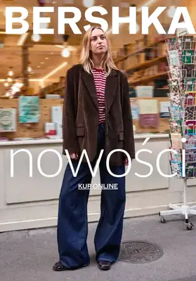 Bershka - gazetka promocyjna NOWOŚCI damskie od poniedziałku 03.11 