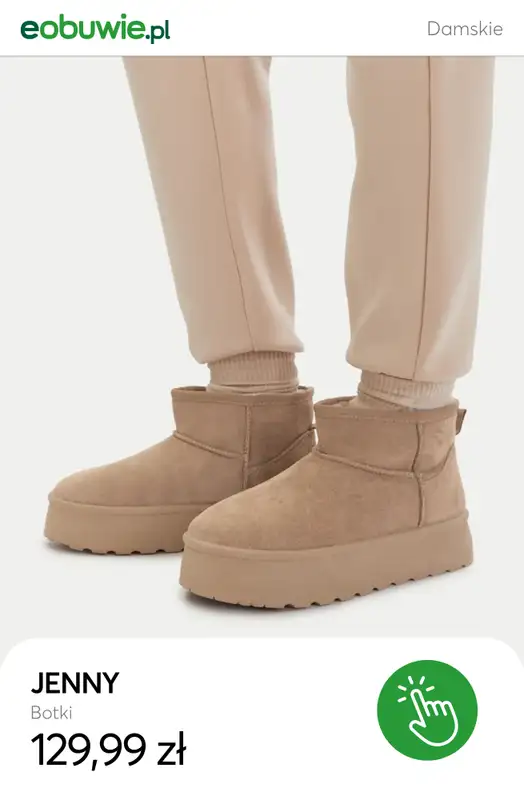 eobuwie.pl - gazetka promocyjna Śniegowce damskie w supercenach od poniedziałku 03.11  - strona 5