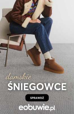 eobuwie.pl - gazetka promocyjna Śniegowce damskie w supercenach od poniedziałku 03.11 