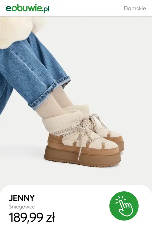 eobuwie.pl - gazetka promocyjna Śniegowce damskie w supercenach od poniedziałku 03.11  - strona 13