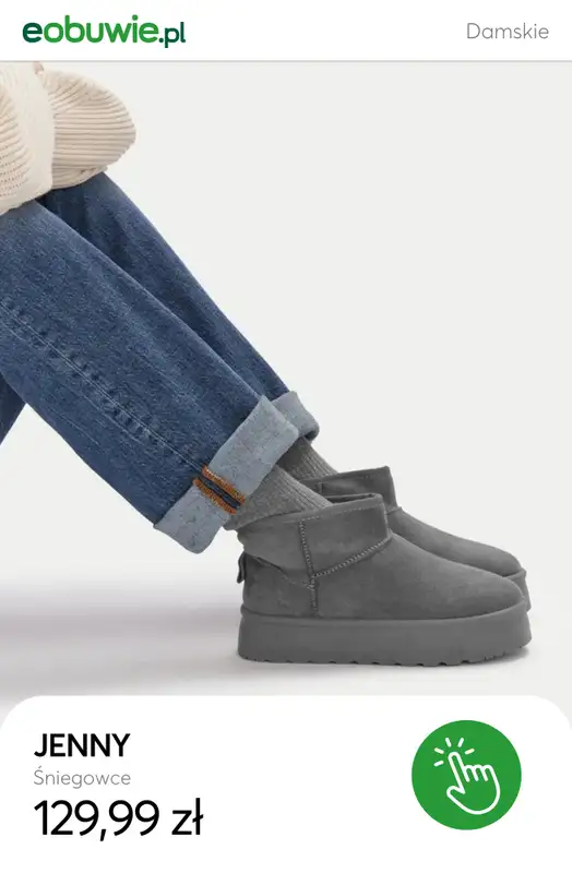eobuwie.pl - gazetka promocyjna Śniegowce damskie w supercenach od poniedziałku 03.11  - strona 7