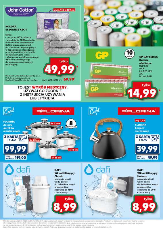 Kaufland - gazetka promocyjna Oferta Kaufland od środy 29.10 do środy 05.11 - strona 63