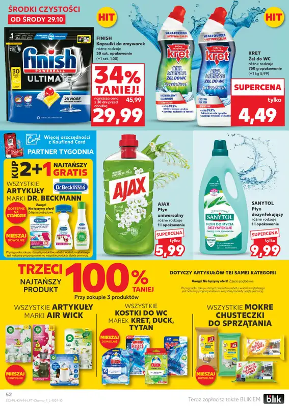 Kaufland - gazetka promocyjna Oferta Kaufland od środy 29.10 do środy 05.11 - strona 52