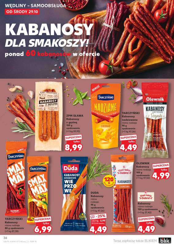 Kaufland - gazetka promocyjna Oferta Kaufland od środy 29.10 do środy 05.11 - strona 36