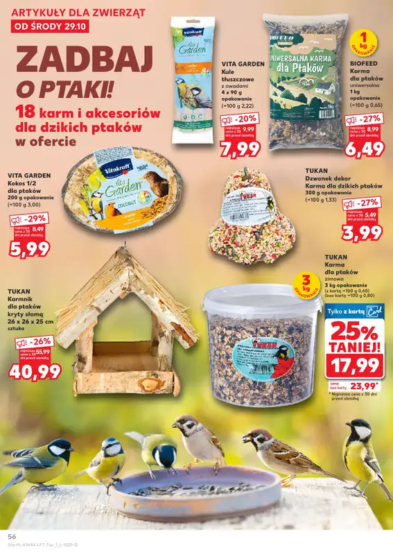 Kaufland - gazetka promocyjna Oferta Kaufland od środy 29.10 do środy 05.11 - strona 56