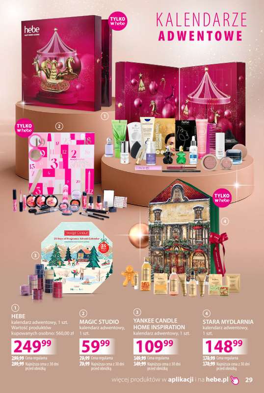 Hebe - gazetka promocyjna Katalog od poniedziałku 03.11 do niedzieli 30.11 - strona 29