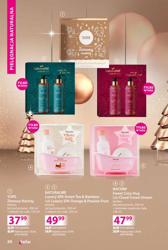 Hebe - gazetka promocyjna Katalog od poniedziałku 03.11 do niedzieli 30.11 - strona 24