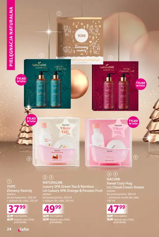Hebe - gazetka promocyjna Katalog od poniedziałku 03.11 do niedzieli 30.11 - strona 24