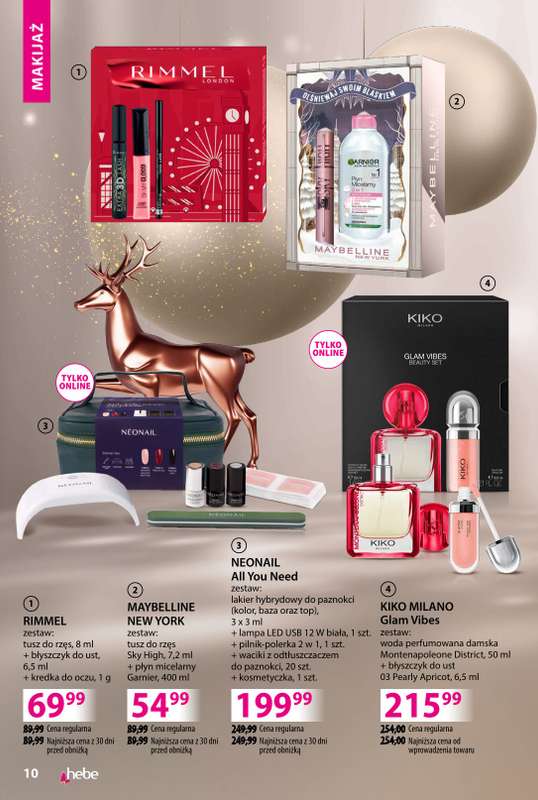 Hebe - gazetka promocyjna Katalog od poniedziałku 03.11 do niedzieli 30.11 - strona 10