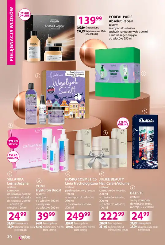 Hebe - gazetka promocyjna Katalog od poniedziałku 03.11 do niedzieli 30.11 - strona 30