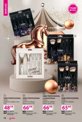 Hebe - gazetka promocyjna Katalog od poniedziałku 03.11 do niedzieli 30.11 - strona 14