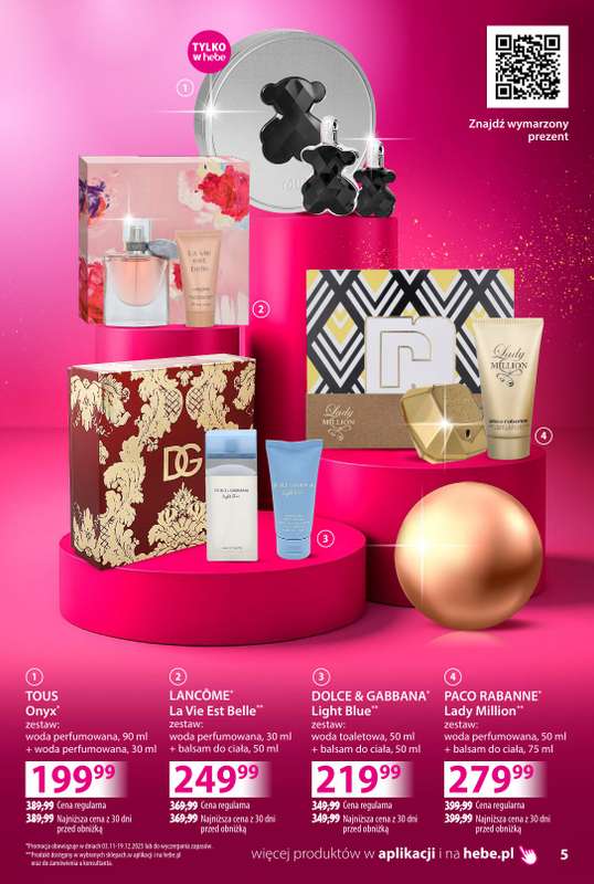 Hebe - gazetka promocyjna Katalog od poniedziałku 03.11 do niedzieli 30.11 - strona 5