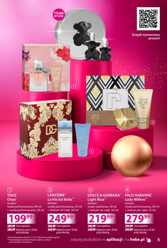 Hebe - gazetka promocyjna Katalog od poniedziałku 03.11 do niedzieli 30.11 - strona 5