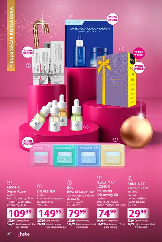 Hebe - gazetka promocyjna Katalog od poniedziałku 03.11 do niedzieli 30.11 - strona 20
