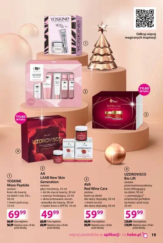 Hebe - gazetka promocyjna Katalog od poniedziałku 03.11 do niedzieli 30.11 - strona 19