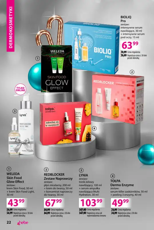 Hebe - gazetka promocyjna Katalog od poniedziałku 03.11 do niedzieli 30.11 - strona 22