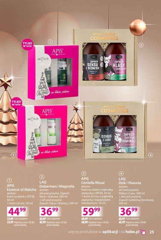 Hebe - gazetka promocyjna Katalog od poniedziałku 03.11 do niedzieli 30.11 - strona 25