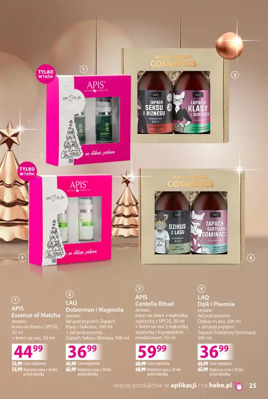 Hebe - gazetka promocyjna Katalog od poniedziałku 03.11 do niedzieli 30.11 - strona 25