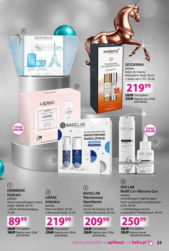 Hebe - gazetka promocyjna Katalog od poniedziałku 03.11 do niedzieli 30.11 - strona 23