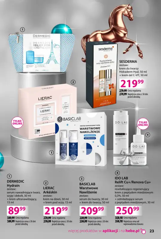 Hebe - gazetka promocyjna Katalog od poniedziałku 03.11 do niedzieli 30.11 - strona 23
