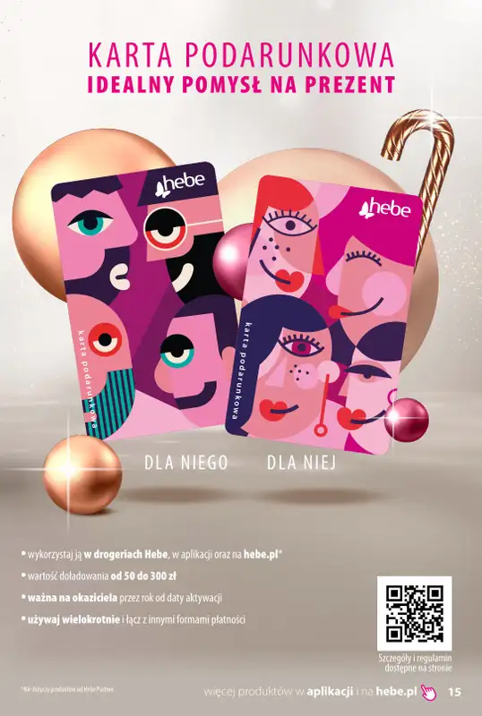 Hebe - gazetka promocyjna Katalog od poniedziałku 03.11 do niedzieli 30.11 - strona 15