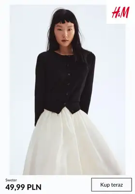 H&M - gazetka promocyjna SWETRY damskie od poniedziałku 03.11 do poniedziałku 10.11 - strona 5