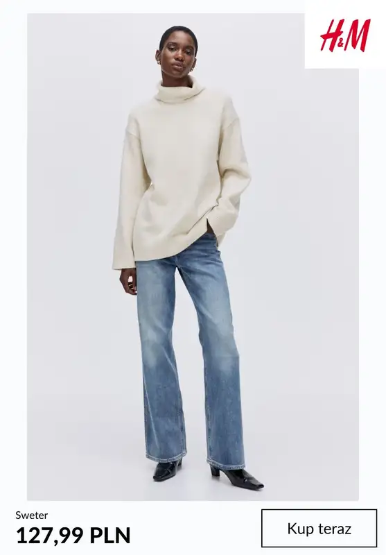 H&M - gazetka promocyjna SWETRY damskie od poniedziałku 03.11 do poniedziałku 10.11 - strona 3