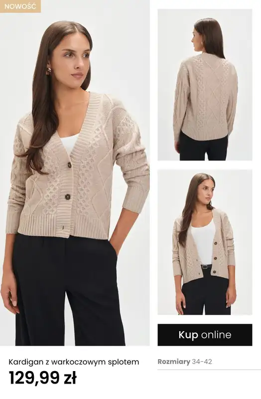 Top Secret - gazetka promocyjna -50 zł przy zakupach za min. 199,99 zł od poniedziałku 03.11 do środy 05.11 - strona 13